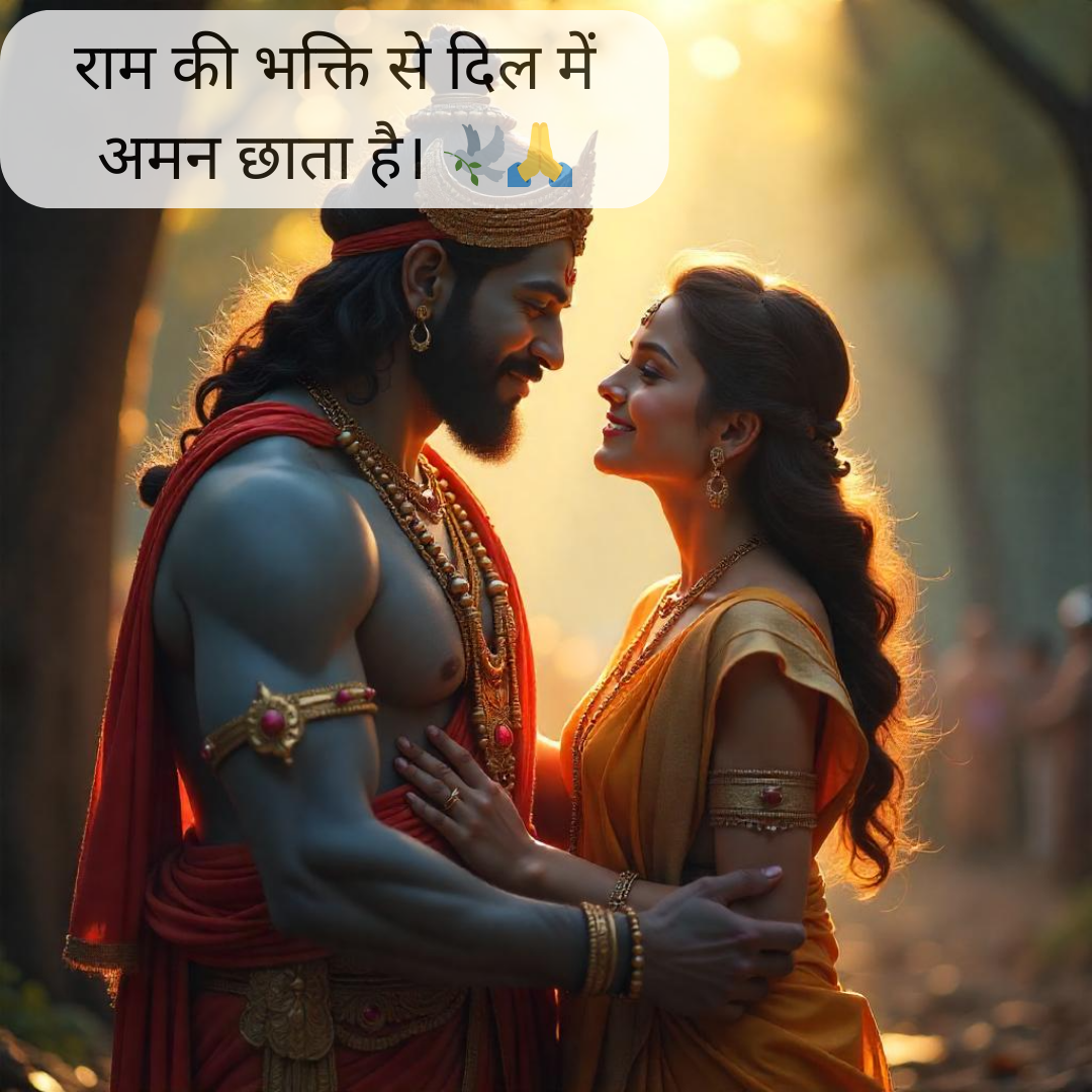 jai shree ram shayari in hindi 2 line