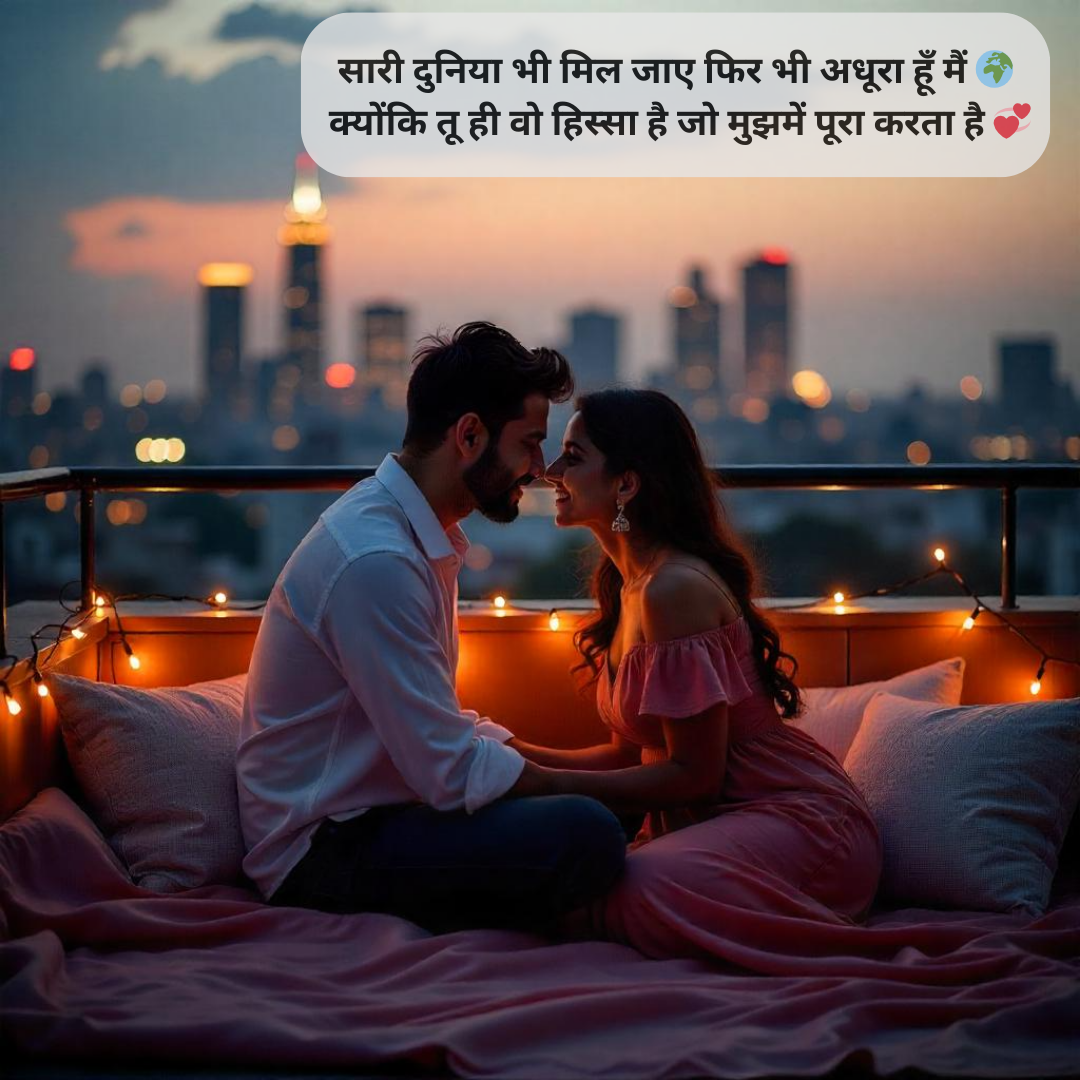 एकतरफा प्यार शायरी २ लाइन