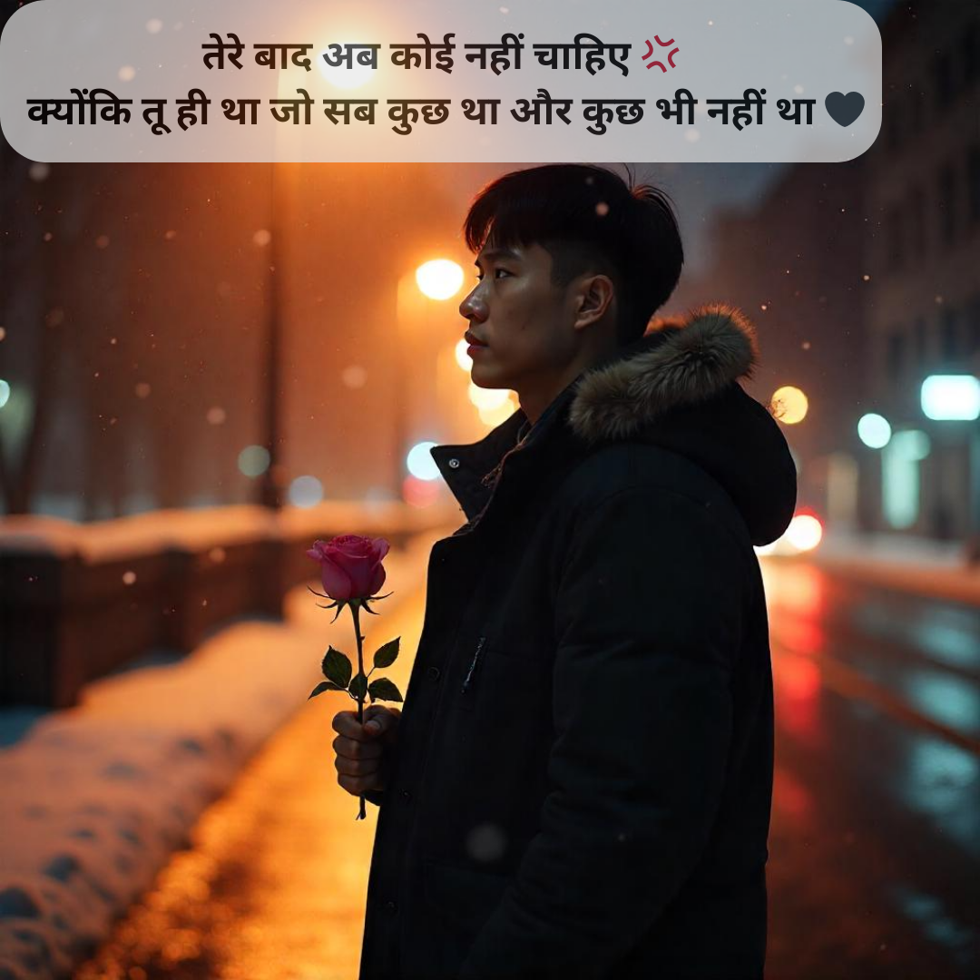 एकतरफा प्यार शायरी २ लाइन